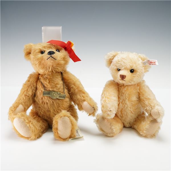 2pc Steiff Original Bears including 100 Year USA Anniversary Bear