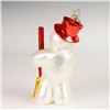 Image 2 : Christopher Radko Snowman with Broom Christmas Ornament