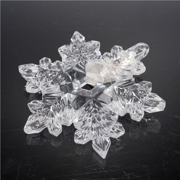 Waterford Crystal Snowflake Ornament