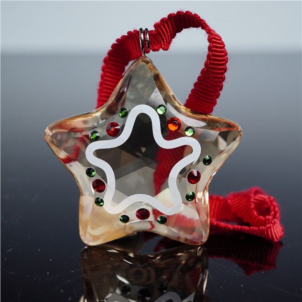Swarovski Christmas Ornament, Holiday Cheers Gingerbread Star