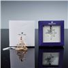 Image 6 : 2pc Swarovski Crystal Tree Ornaments, Gingerbread Tree & Star