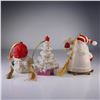 Image 2 : 3pc Lenox Tree Ornaments, Christmas Tree, Raggedy Ann, & Believe Santa
