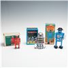 Image 2 : 4pc In Time and Schylling Toy Robots and Ornament