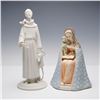 Image 1 : 2pc Madonna and Child and St. Francis of Assisi Figurines