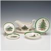 Image 7 : 8pc Spode Porcelain Serveware Set, Christmas Tree