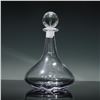 Image 2 : Orrefors Crystal Decanter and Stopper, Grand Canyon