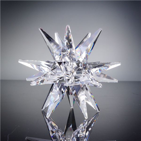 Swarovski Crystal Candle Holder, Medium Star