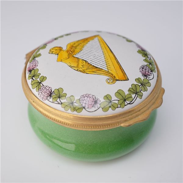 Halcyon Days Enamel Box, Ireland Poem by John Locke