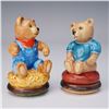 Image 1 : 2pc Halcyon Days Teddy Bear Treasure Boxes
