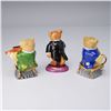 Image 2 : 3pc Halcyon Days Teddy Bear Figurines, Orchestra