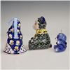 Image 7 : 7pc Boleslawec and The Potting Shed Delft-Style Animal Figurines