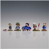 Image 1 : 5pc Wee Forest Folk Figurines, 4th of July Themed