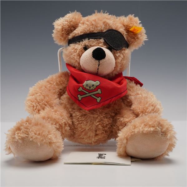 Steiff Fynn & Lotte Pirate Bear in Suitcase