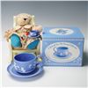 Image 4 : 3pc Muffy VanderBear Alphabet Plush with Chair and Teacup Sets