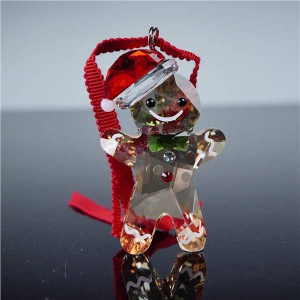 Swarovski Christmas Ornament, Gingerbread Boy