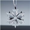 Image 2 : 2pc Swarovski Crystal Christmas Snowflake Ornaments