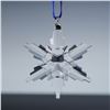 Image 3 : 2pc Swarovski Crystal Christmas Snowflake Ornaments
