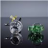 Image 3 : 2pc Swarovski Crystal Figures, Christmas Tree and Narcissus Rhodium