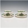Image 4 : 16pc Spode Earthenware Tableware Ensemble, Christmas Tree