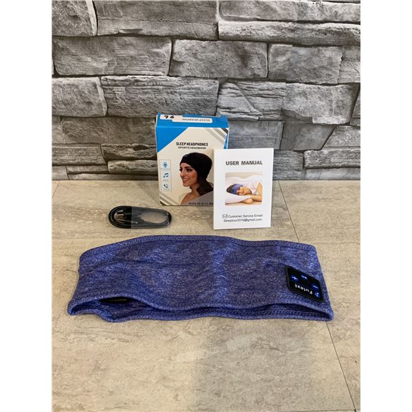 Sleep Headphones Sports Headband Mic Music And Calling