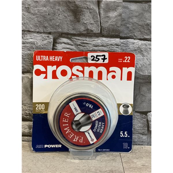 Crossman 200pcs .22 Caliber Domed Ultra Heavy Air Gun Pellets