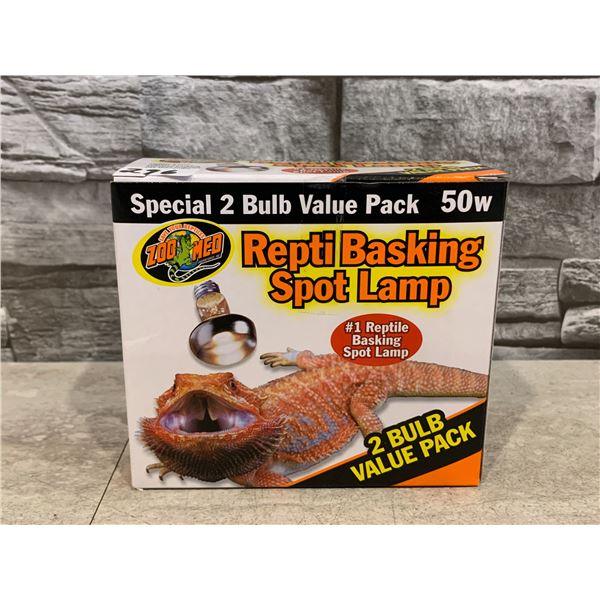 2 Bulb Pack of Reptile Basking Spot Lamps