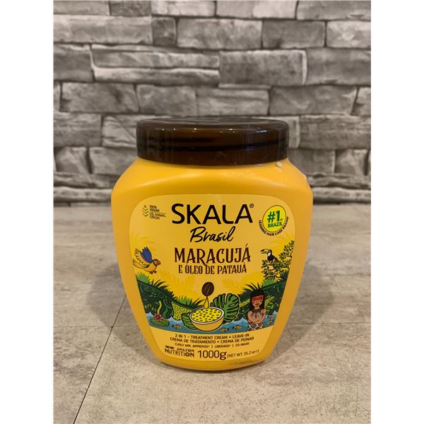 SKALA Brasil Hair Care Cream - Maracuja Passion Fruit & Patua Oil 2-in-1 Treatment Cream (35.2oz)