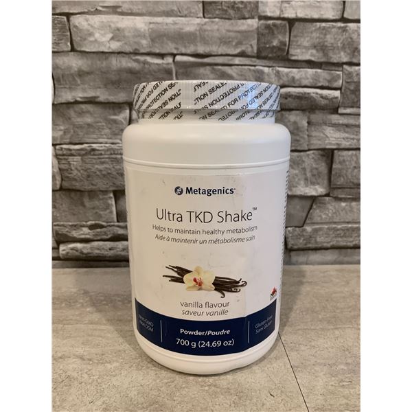 Metagenics Ultra TKD Shake - Vanilla Flavour - 700g