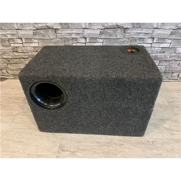 Ported Subwoofer Box With Subwoofer