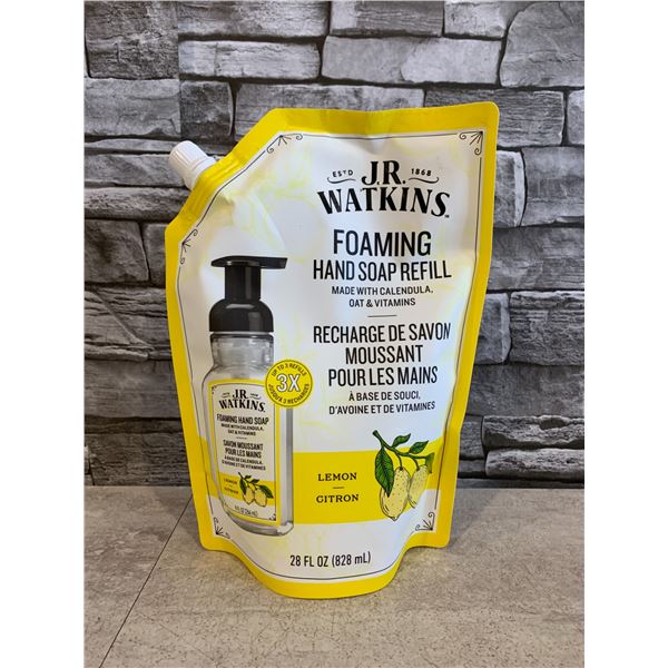 J.R. Watkins Foaming Hand Soap Refill - Lemon - 28 FL OZ