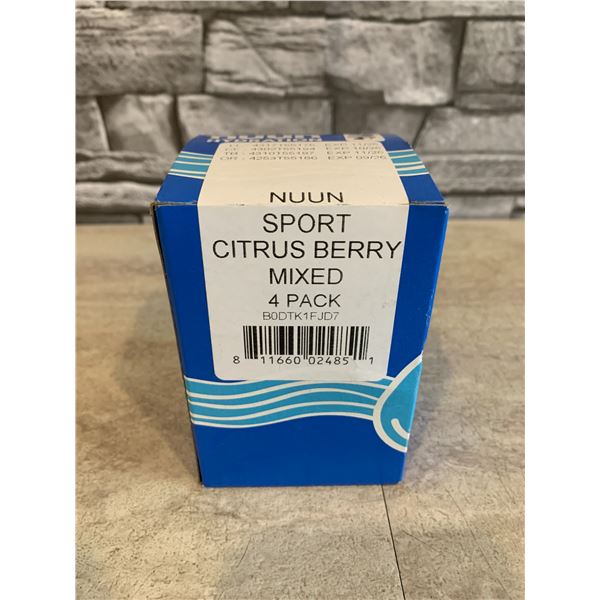 Nuun Sport Hydration Electrolyte Drink 4 Pack