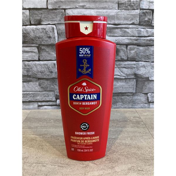 Old Spice Captain Scent of Bergamot Body Wash 709ml