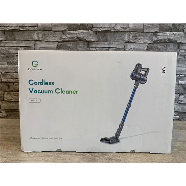 Greenote Cordless Vacuum Cleaner (GSC50) 6-in-1 Lightweight 200W 22Kpa Stick Vacuum Cleaner - NEW