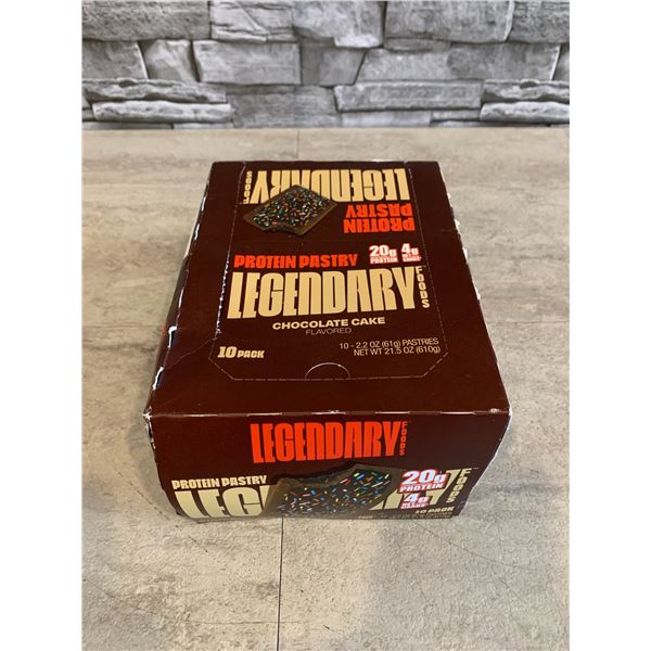Legendary Protein Pastry Chocolate Cake 10 Pack BB12/30/25