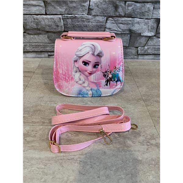 Frozen Crossbody Purse Pink