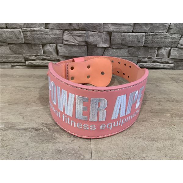Pink Power Ape Weight Lifting Belt
