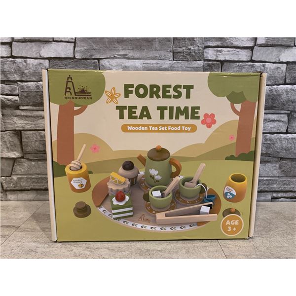 Forest Tea Time Wooden Tea Set