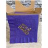 Image 2 : Were So Engaged Purple Napkins