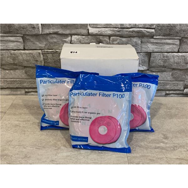 20 Pcs (10 Pack) 2097 Particulate Filter Retainer Replacements