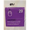 Image 2 : Simplehuman 20L Custom Fit Liners - Garbage Bags - 20 Pack