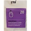 Image 2 : Simplehuman 30-45L Custom Fit Liners - Garbage Bags - 20 Pack