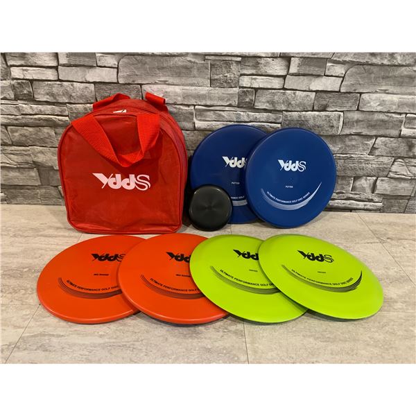 Disc Golf Set - Driver - Mid-Range & Putter - 6 Pack