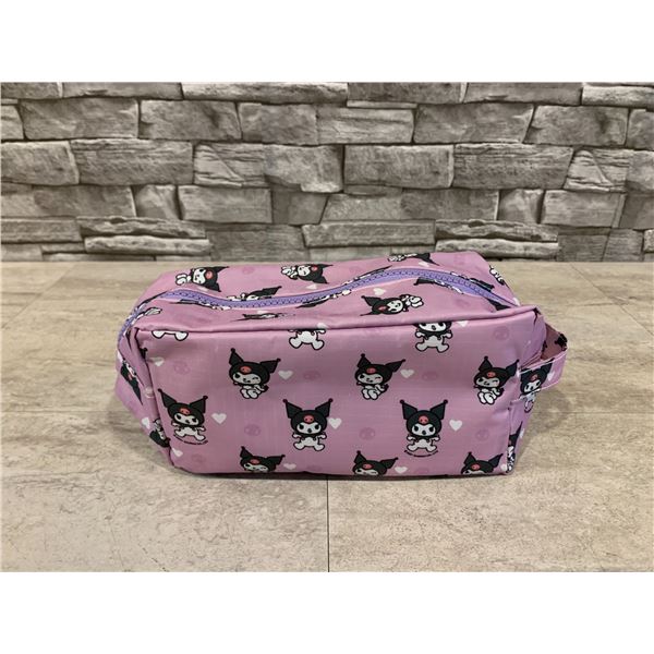 Kuromi Zippered Cosmetic Bag