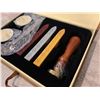 Image 4 : Samyo Wax Sealing Stamp Kit - Letter M