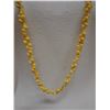Image 3 : Tahitian Yellow Mongo (?) Shell Lei 38"L