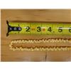Image 9 : Tahitian Yellow Mongo (?) Shell Lei 38"L