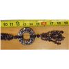 Image 9 : Amethyst Necklace w/ Large Circular Pendant 36"L