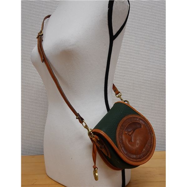 Dooney & Bourke Collector's Duck Leather Cross-Body Bag w/ Shoulder Strap 6" x 6" x 3"D