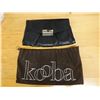 Image 2 : Kooba Black Leather Clutch Bag w/ Magnetic Clasp & Dust Bag 14" x 7"