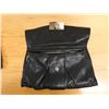 Image 5 : Kooba Black Leather Clutch Bag w/ Magnetic Clasp & Dust Bag 14" x 7"